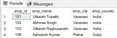 SQL Arithmetic Operators Example