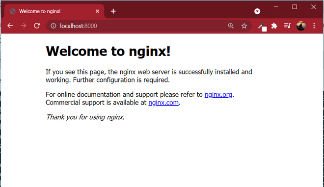 NGINX Default