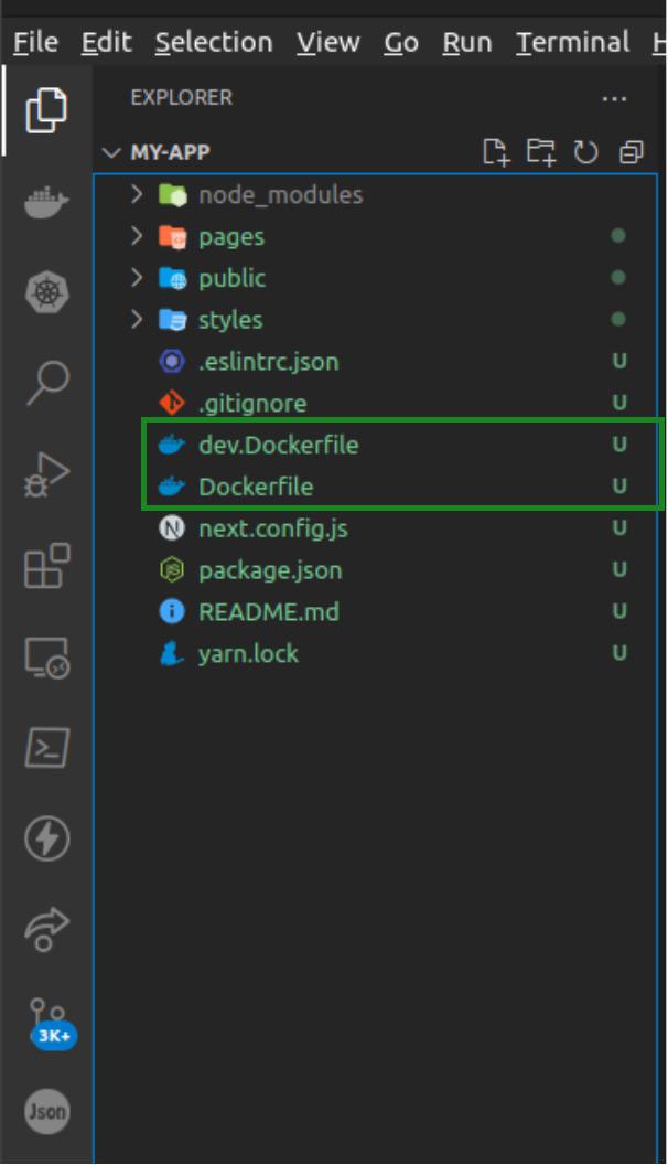 Create Dockerfile