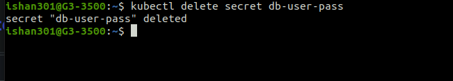 Delete Secret